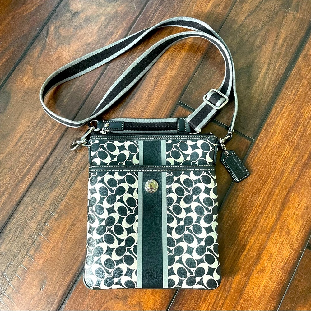 Coach Signature Logo Crossbody Bag